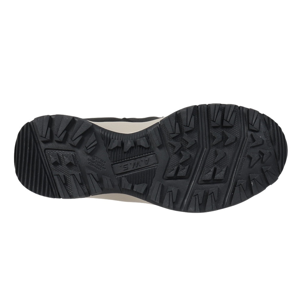 アイスピーク（ICEPEAK）（レディース）トレッキングシューズ ハイカット 登山靴 ANSIO MS 75284 100 990 ブラック 防水シューズ XEBIO限定モデル