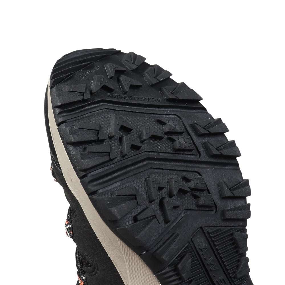 アイスピーク（ICEPEAK）（レディース）トレッキングシューズ ハイカット 登山靴 ANSIO MS 75284 100 990 ブラック 防水シューズ XEBIO限定モデル