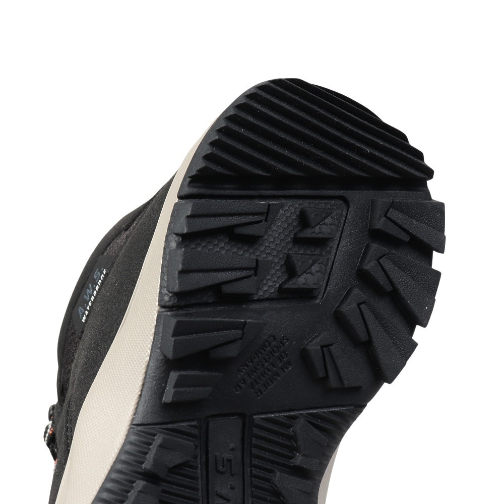アイスピーク（ICEPEAK）（レディース）トレッキングシューズ ハイカット 登山靴 ANSIO MS 75284 100 990 ブラック 防水シューズ XEBIO限定モデル