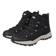 (レディース)トレッキングシューズ ハイカット 登山靴 ANSIO MS 75284 100 990 ブラック 防水シューズ XEBIO限定モデル