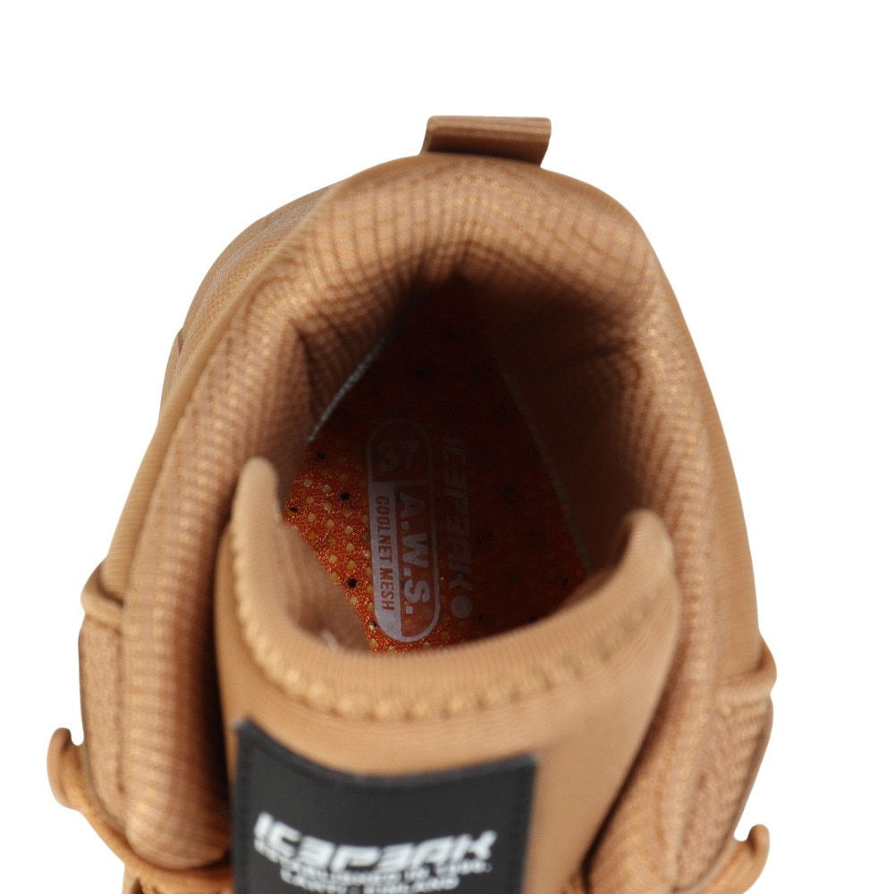 アイスピーク（ICEPEAK）（レディース）トレッキングシューズ AKAA 2.0 MS 75236 100 125 キャメル