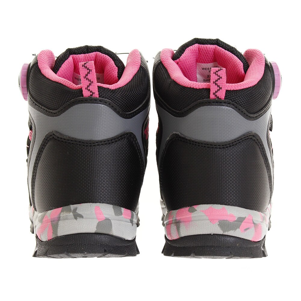 名作 ホールアース Whole Earth TR JR SHOES 防水 キッズ ジュニア 登山 トレッキングシューズ WES17K01-4010-  ダイヤル式