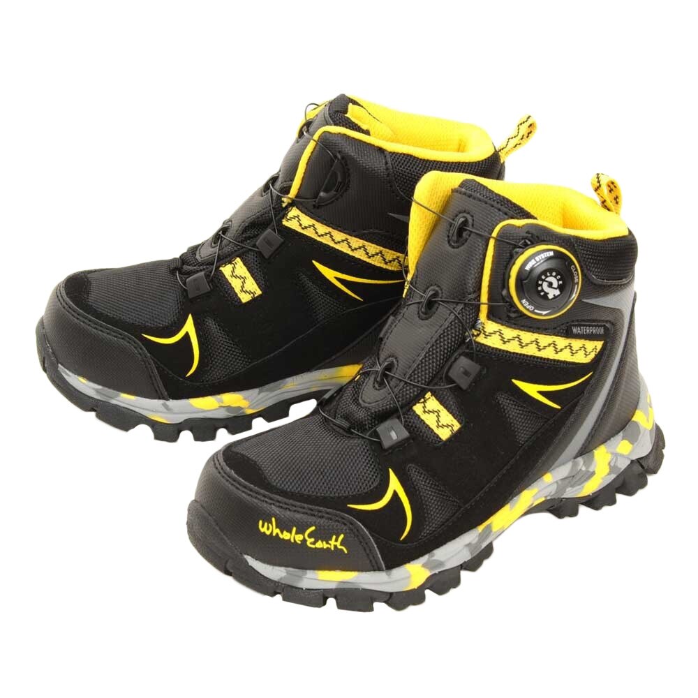 Tr Jr Shoes 防水 キッズ ジュニア 登山 トレッキングシューズ Wes17k01 4010 ダイヤル式 ホールアース ヴィクトリアゴルフ