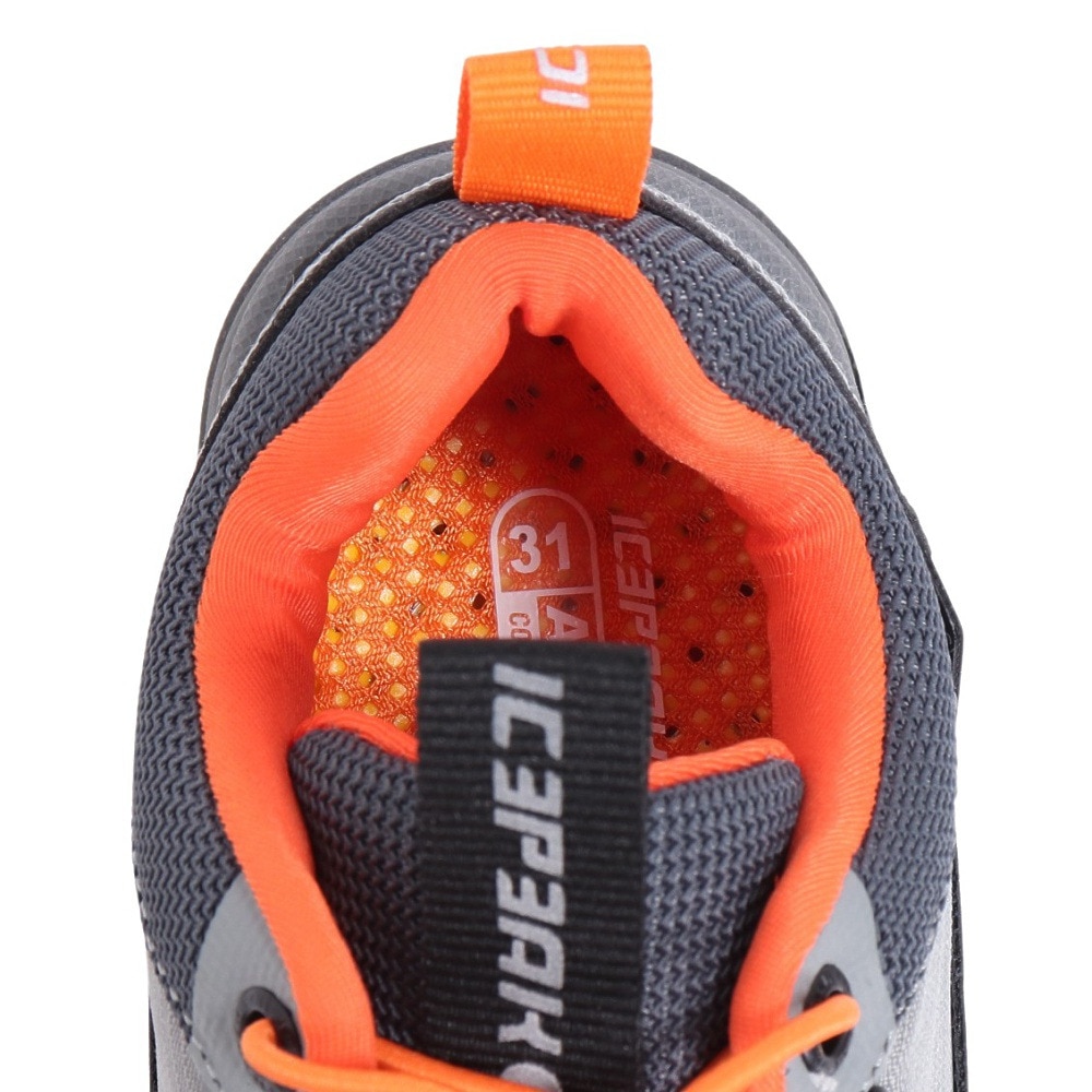 アイスピーク（ICEPEAK）（キッズ）ジュニア 子供用 アウトドアシューズ ADOUR2 72211 261 グレー 防水シューズ ハイキング 耐久性