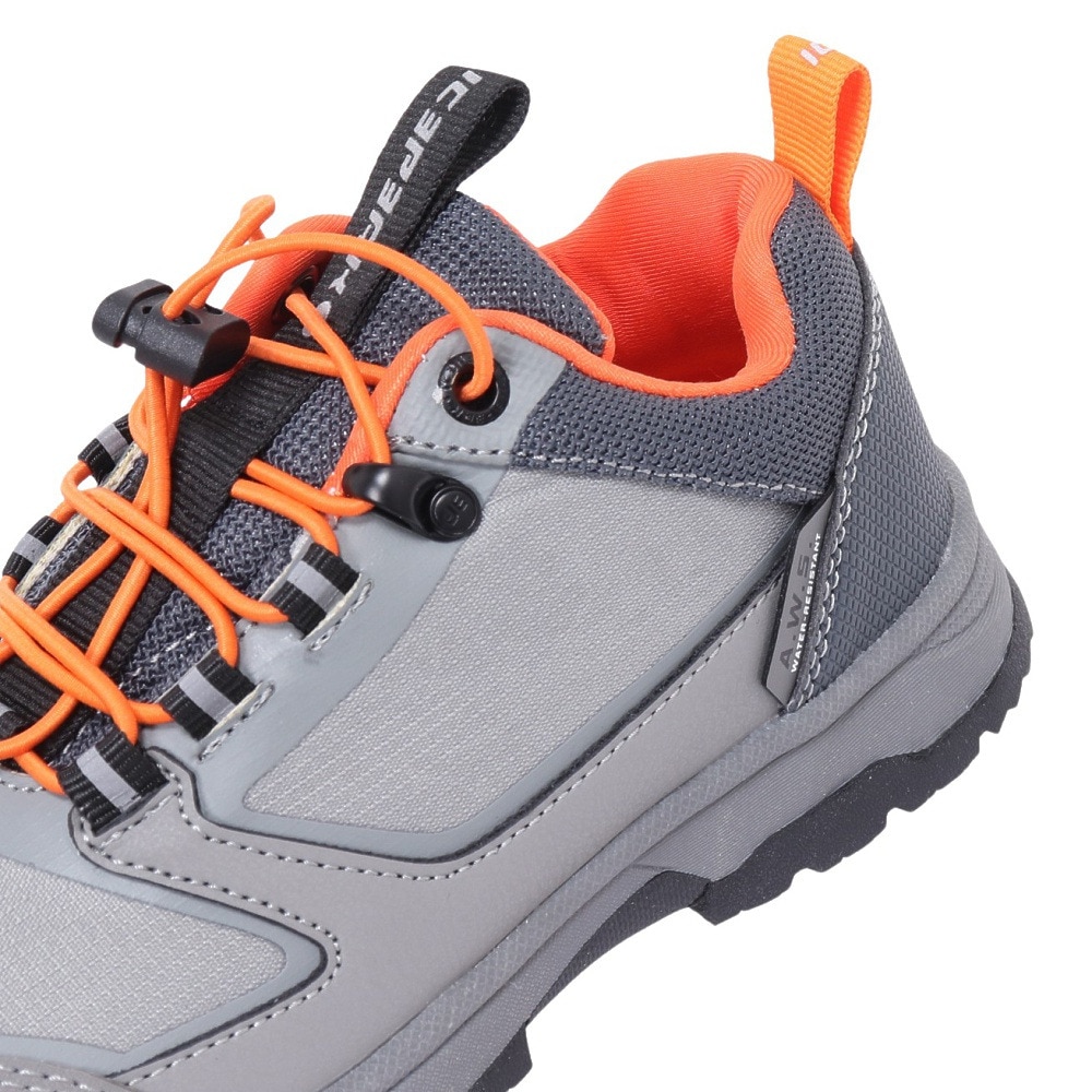 アイスピーク（ICEPEAK）（キッズ）ジュニア 子供用 アウトドアシューズ ADOUR2 72211 261 グレー 防水シューズ ハイキング 耐久性