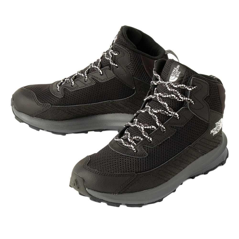 ザ・ノース・フェイス（THE NORTH FACE）（キッズ）キッズシューズ ファストパック ミッド ウォータープルーフ NFJ02301 KK ブラック