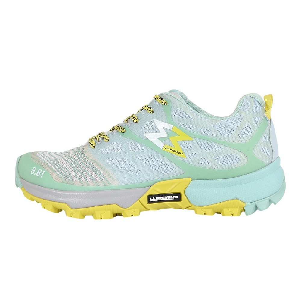 ガルモント（GARMONT）（レディース）トレッキングシューズ ローカット 登山靴 9.81 GRID WMN 481018/604 サックス ハイキング ウォーキング