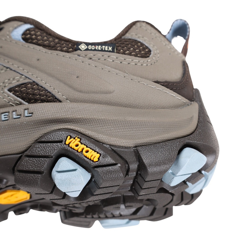 メレル（MERRELL）（レディース）ゴアテックス トレッキングシューズ ローカット 登山靴 モアブ3 SYNTHETIC 500188 BRINDLE ビブラムソール