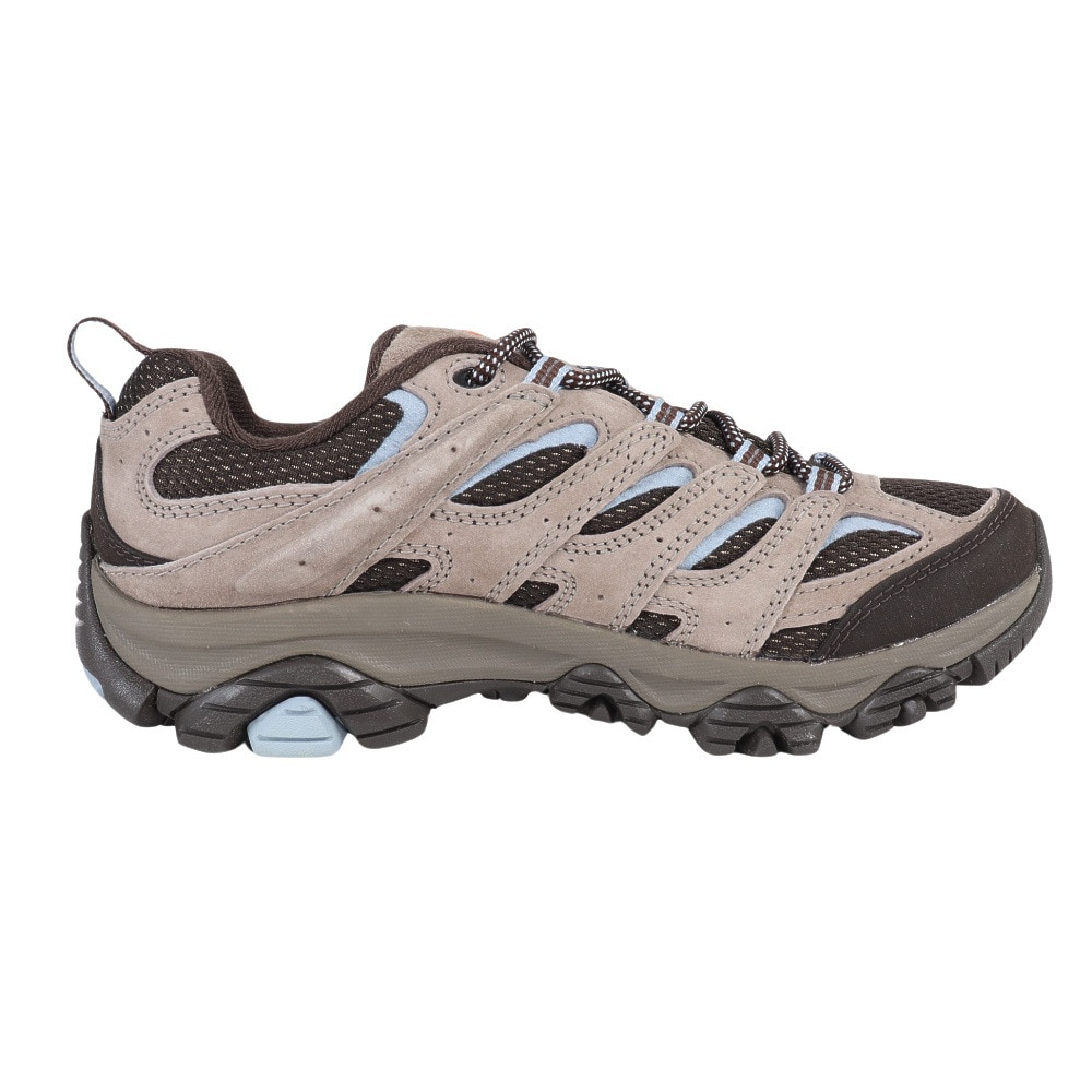 メレル（MERRELL）（レディース）ローカット シューズ MOAB3 WP WIDE 035856W BRINDLE トレッキングシューズ 登山靴 モアブ3