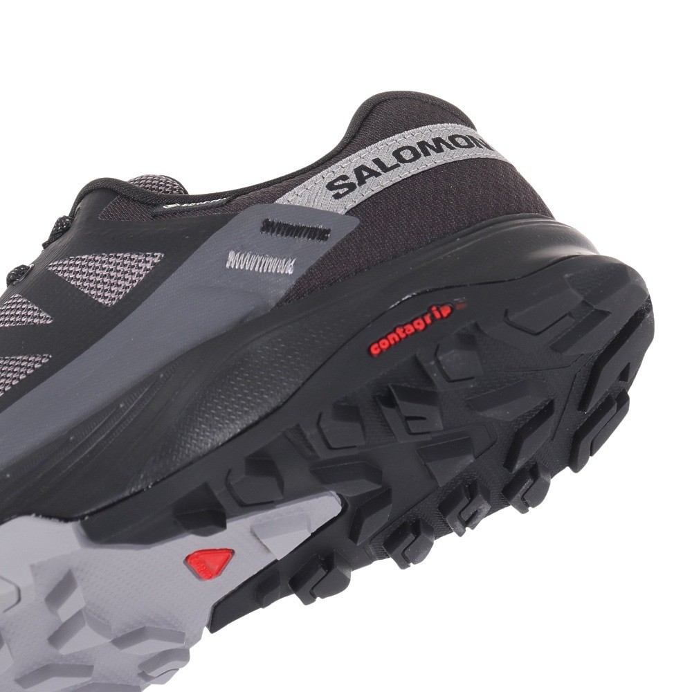 サロモン（SALOMON）（レディース）ゴアテックス トレッキングシューズ ローカット 登山靴 gtx アウトライズ OUTRISE L47142600