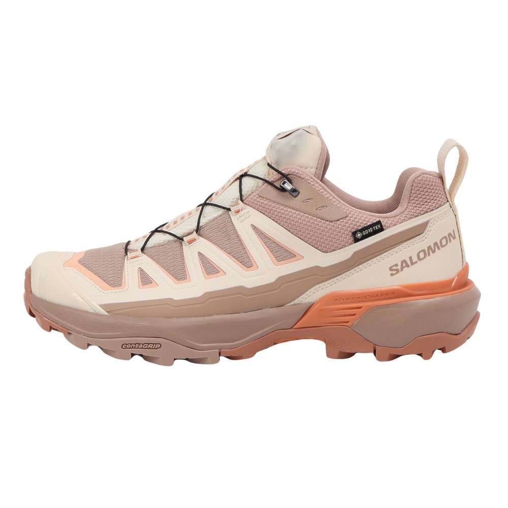 サロモン（SALOMON）（レディース）ゴアテックス トレッキングシューズ ローカット 登山靴 エックスウルトラ 360 エッジ GORE-TEX L47463600