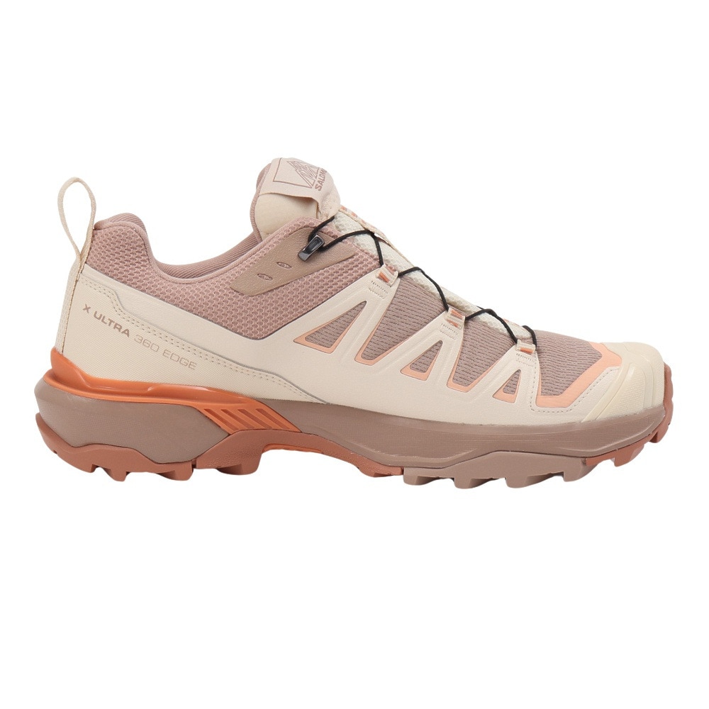 サロモン（SALOMON）（レディース）ゴアテックス トレッキングシューズ ローカット 登山靴 エックスウルトラ 360 エッジ GORE-TEX L47463600