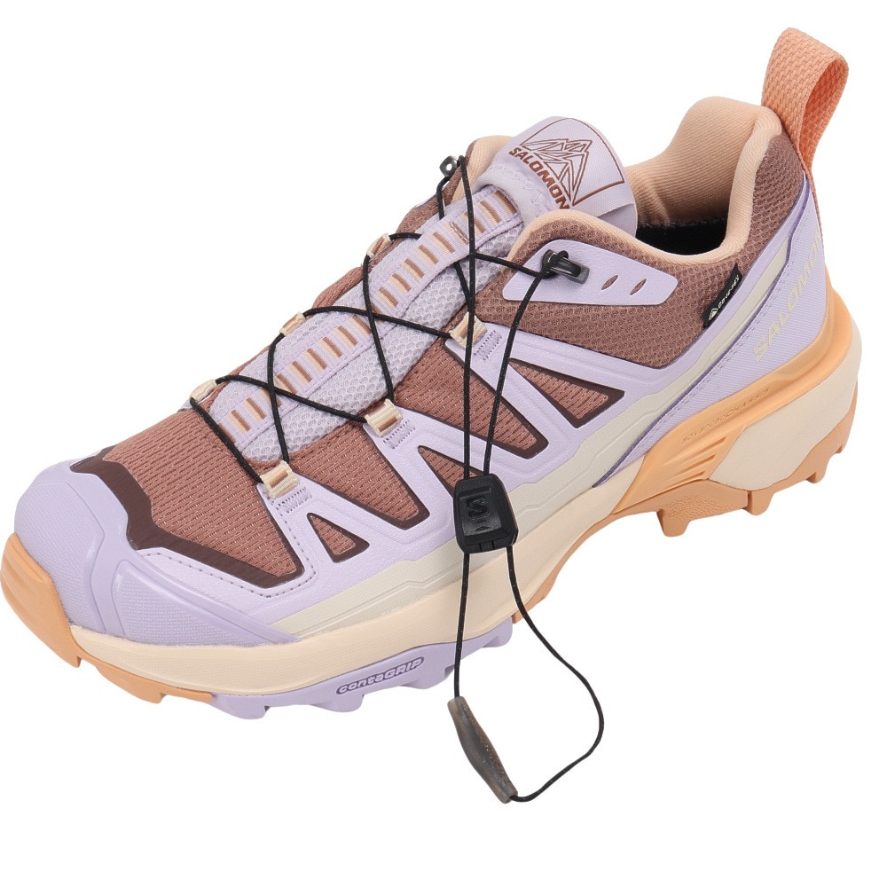 サロモン（SALOMON）（レディース）ゴアテックス トレッキングシューズ ローカット 登山靴 エックスウルトラ 360 エッジ GORE-TEX L47463700