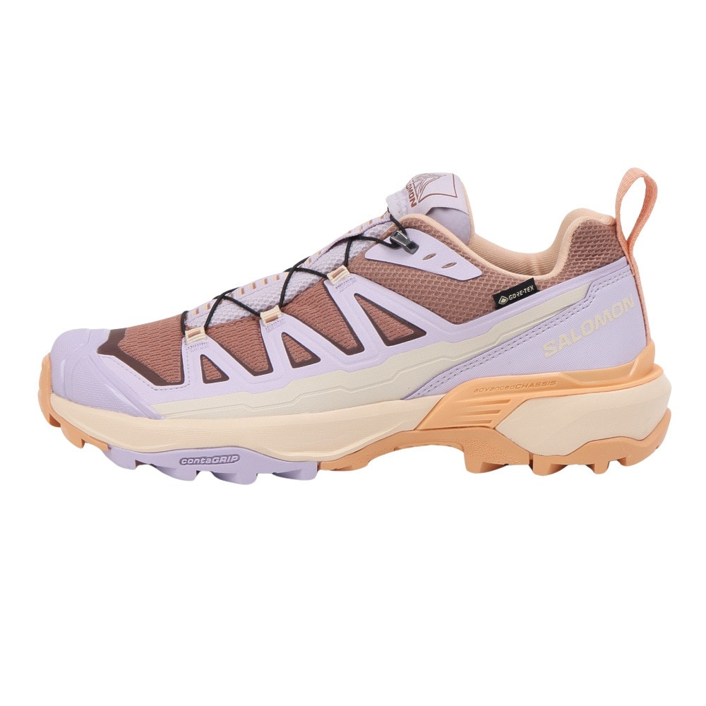 サロモン（SALOMON）（レディース）ゴアテックス トレッキングシューズ ローカット 登山靴 エックスウルトラ 360 エッジ GORE-TEX L47463700