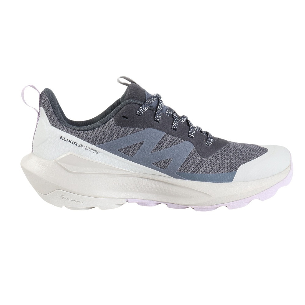 サロモン（SALOMON）（レディース）ゴアテックス ハイキングシューズ ELIXIR ACTIV GORE-TEX L47526500 トレッキングシューズ 登山靴