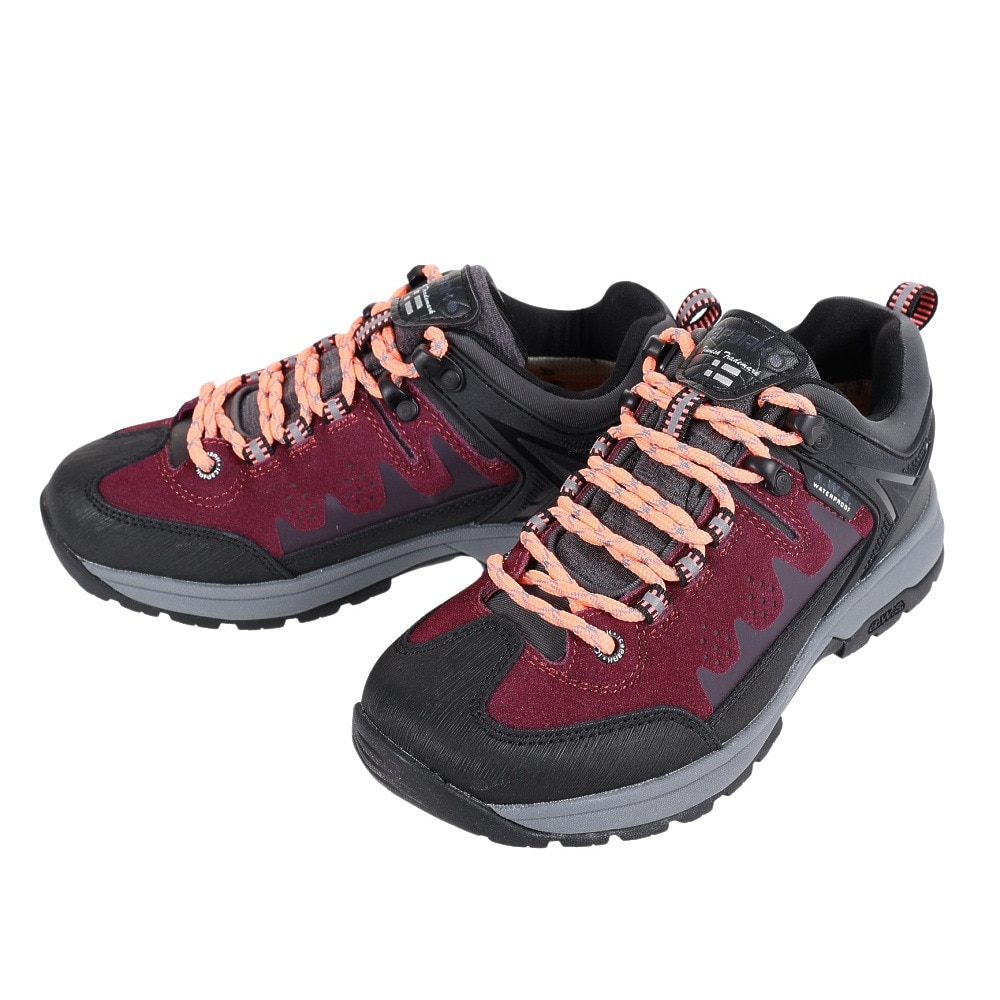 アイスピーク（ICEPEAK）（キッズ）ジュニア トレッキングシューズ WYOT JR 372259100685 エンジ 北欧ブランド 防水 