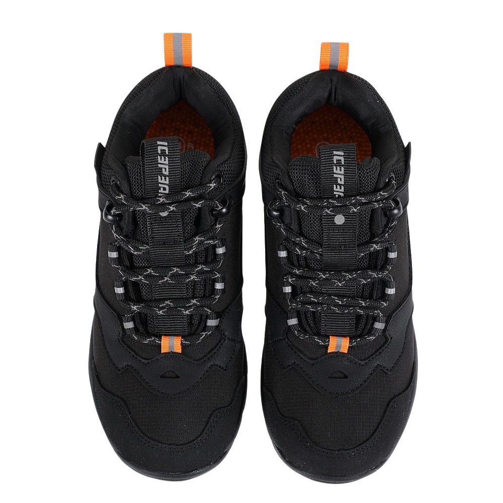 アイスピーク（ICEPEAK）（キッズ）ジュニア アウトドアシューズ スニーカー ADOUR JR 372277100990 ブラック 北欧ブランド 防水