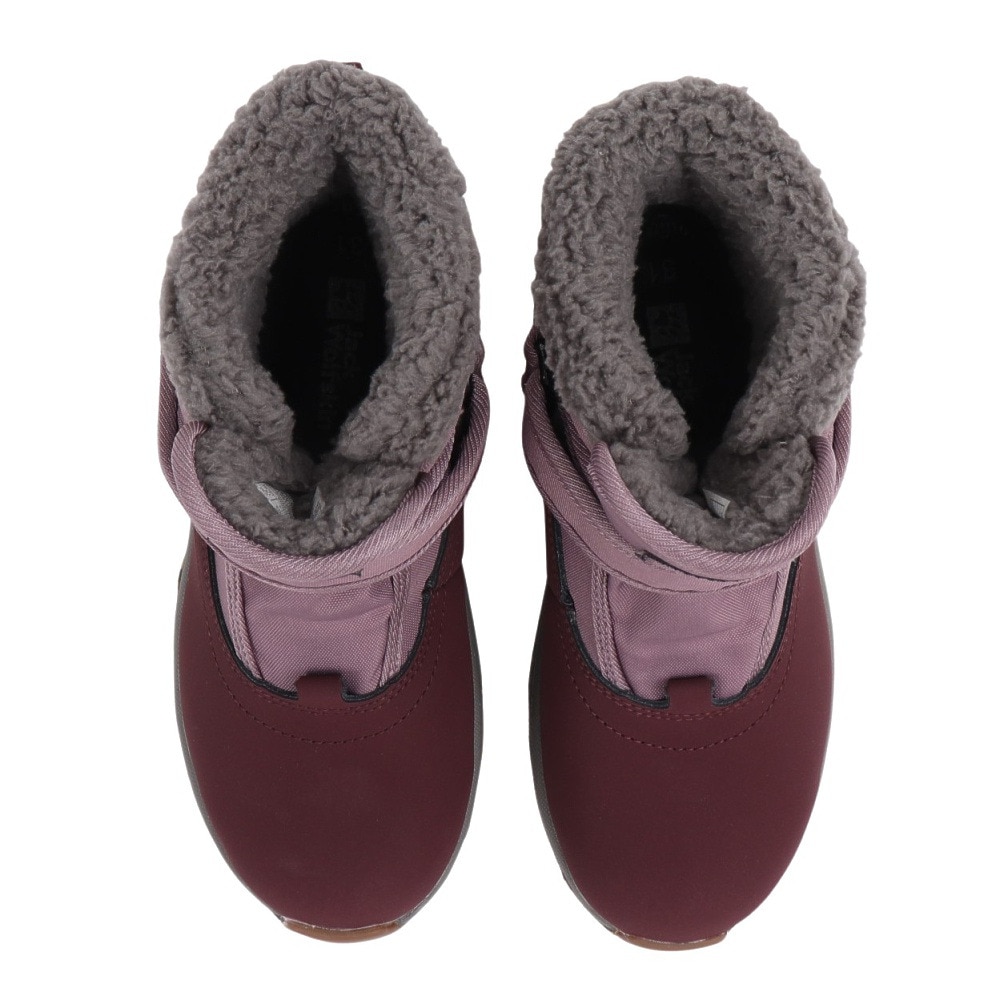 ジャックウルフスキン（JackWolfskin）（キッズ）ジュニア ブーツ ヴォージョーシェル テキサポール ミッド 4054091-I0083 バイオレット 防水ブーツ