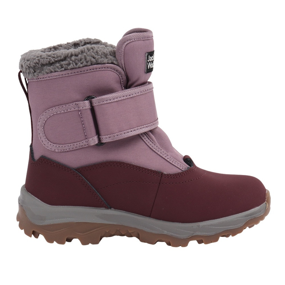 ジャックウルフスキン（JackWolfskin）（キッズ）ジュニア ブーツ ヴォージョーシェル テキサポール ミッド 4054091-I0083 バイオレット 防水ブーツ