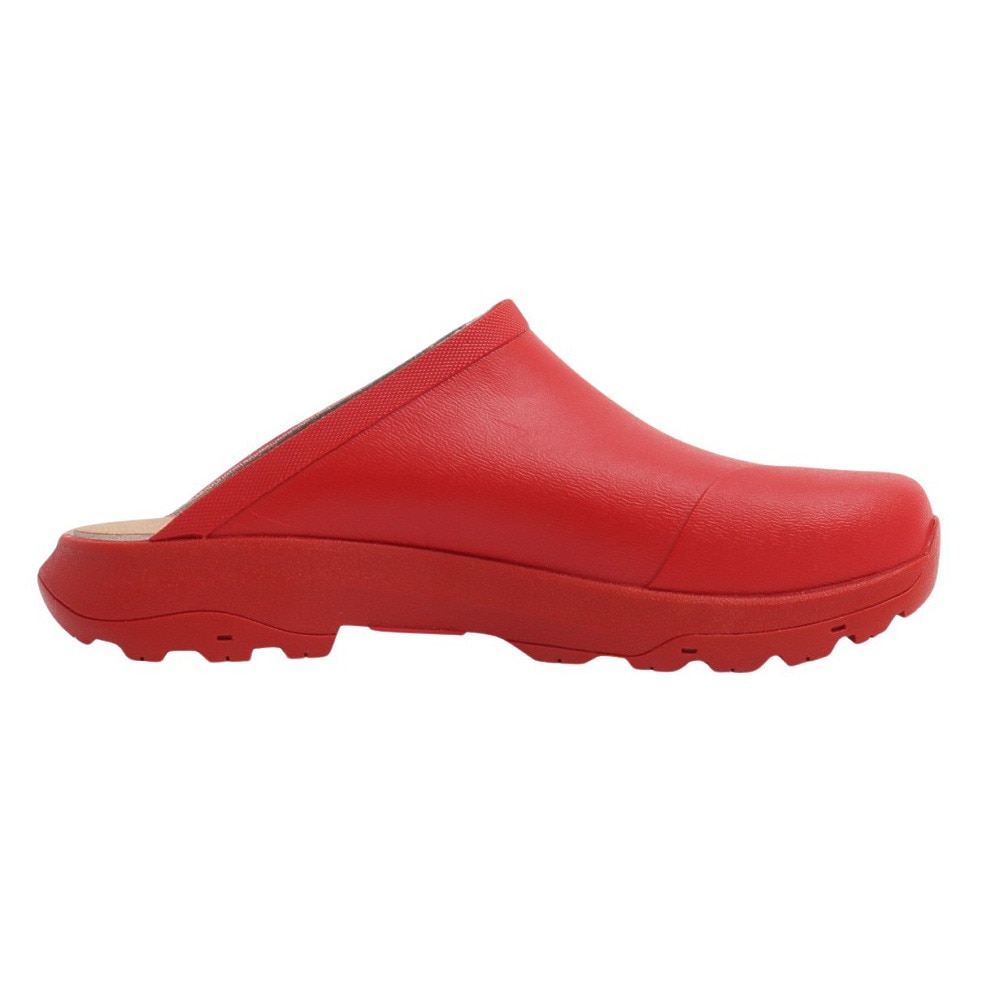 エーグル（AIGLE）（レディース）ラバーサンダル コーレイ クロッグ サンダル ZZFS063-001 レッド 防水 耐久性 ゴム製
