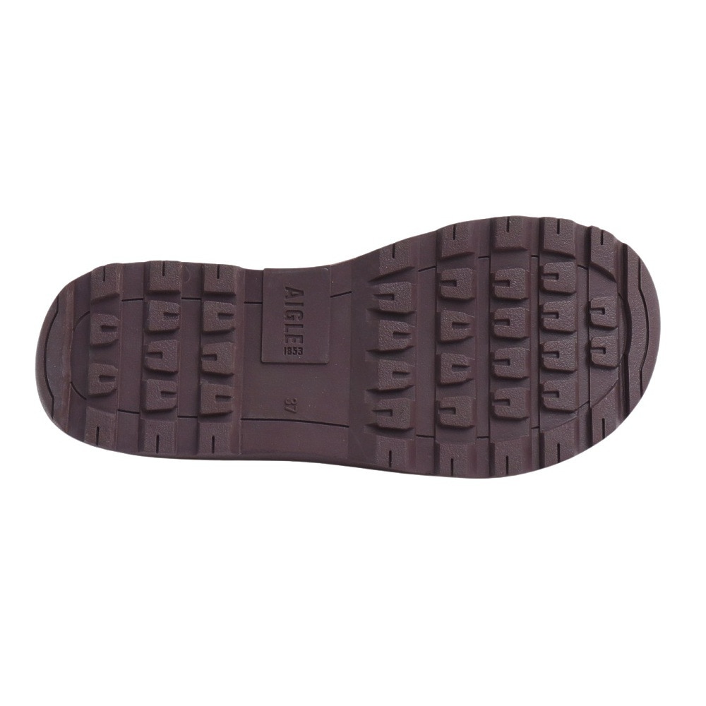 エーグル（AIGLE）（レディース）ラバーサンダル コーレイ クロッグ サンダル ZZFS063-002 パープル 防水 耐久性 ゴム製