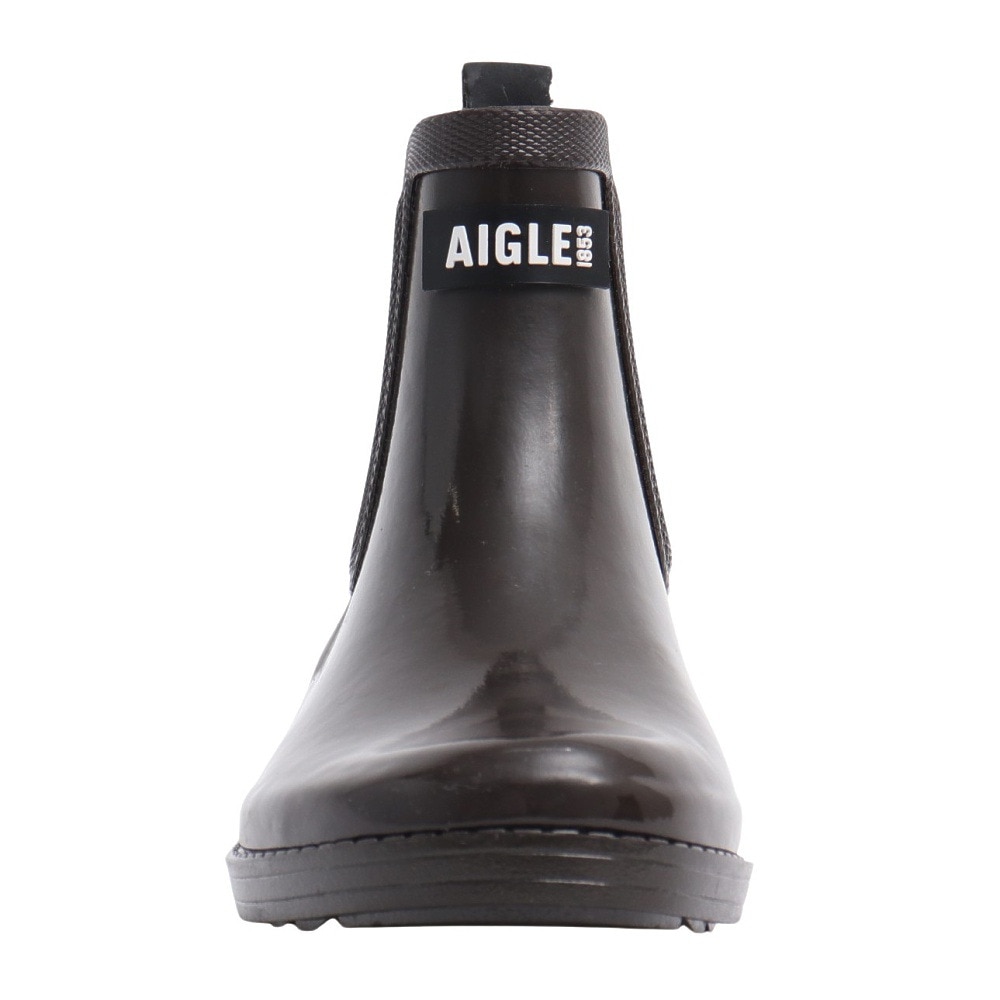 エーグル（AIGLE）（レディース）カーヴィル2 ラバーブーツ ZZFNA61-008 ブラウン 防水 耐水 レインブーツ ゴム製 晴雨兼用