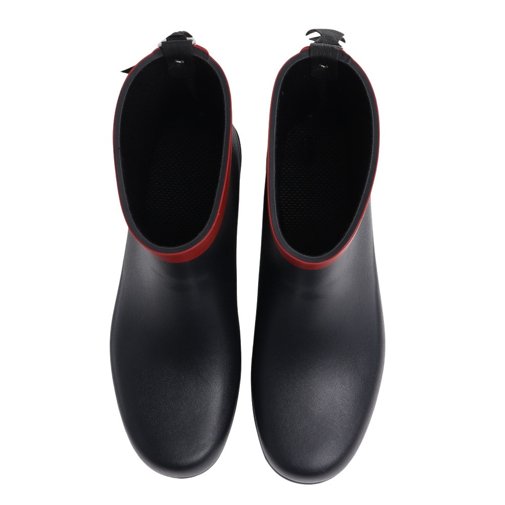 エーグル（AIGLE）（レディース）ミリカ ボッティロン ラバーブーツ ZZFNB28-003 ネイビー×レッド レインブーツ 防水 耐水性 ハンドメイド