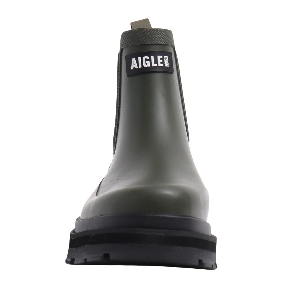 エーグル（AIGLE）（レディース）ソフトレイン2 ラバーブーツ ZZFNC94-009 カーキ レインブーツ ショートブーツ 防水 耐久性