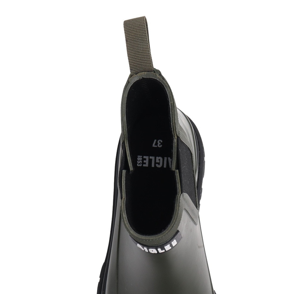 エーグル（AIGLE）（レディース）ソフトレイン2 ラバーブーツ ZZFNC94-009 カーキ レインブーツ ショートブーツ 防水 耐久性