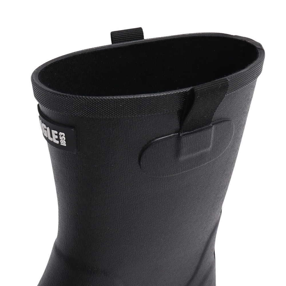 エーグル（AIGLE）（レディース）アリア ラバーブーツ ZZFS061-006 ブラック レインブーツ 防水 耐久性 安定感 ゴム製