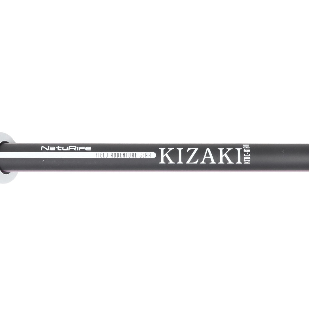 キザキ（KIZAKI）（メンズ）トレッキングポール 3段ステッキ 120 KTBC-X120I BLK