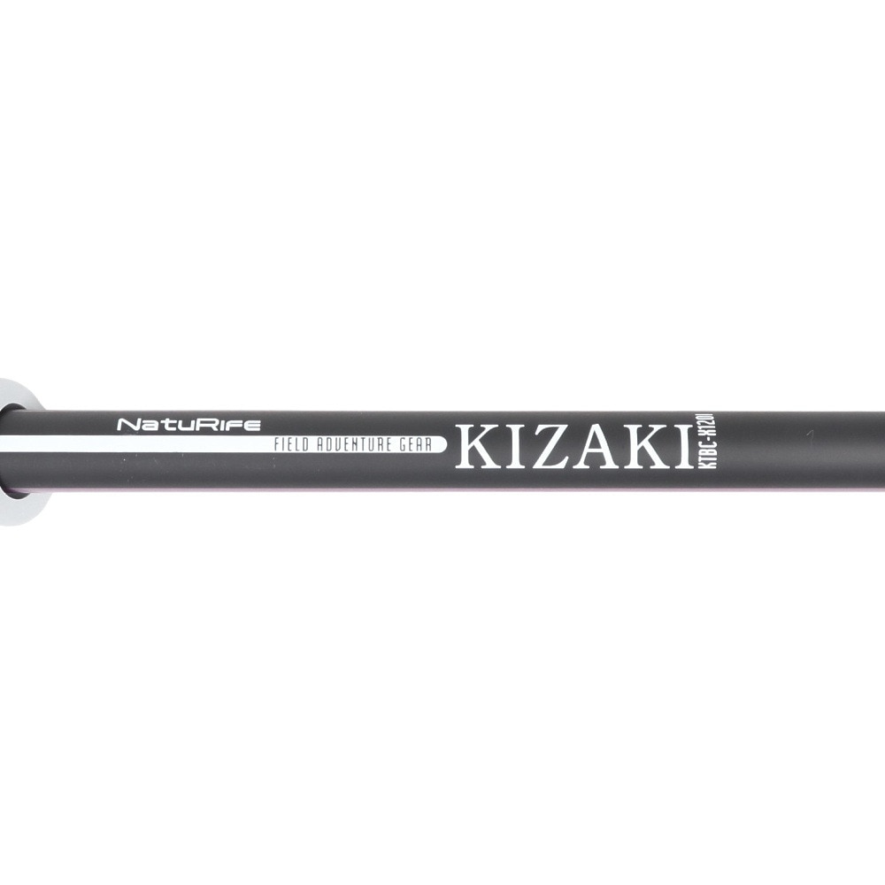 キザキ（KIZAKI）（メンズ）トレッキングポール 3段ステッキ 120 KTBC-X120I BLK ストック 登山