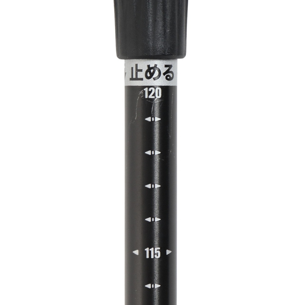 キザキ（KIZAKI）（メンズ、レディース）トレッキングポール 3段ステッキ 120 KTBC-X120I RED レッド ストック 登山