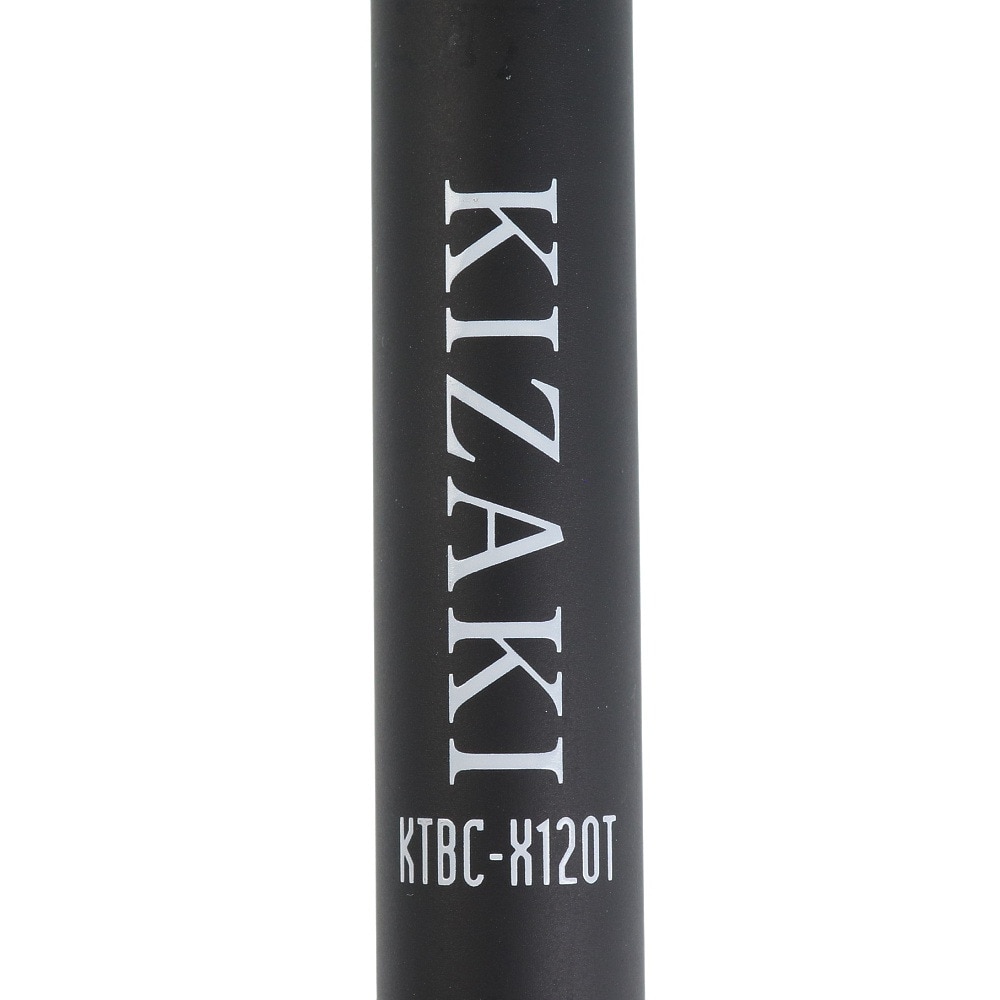 キザキ（KIZAKI）（メンズ）トレッキングポール 登山 トレッキング T3段ステッキ120 KTBC-X120T BLK ストック