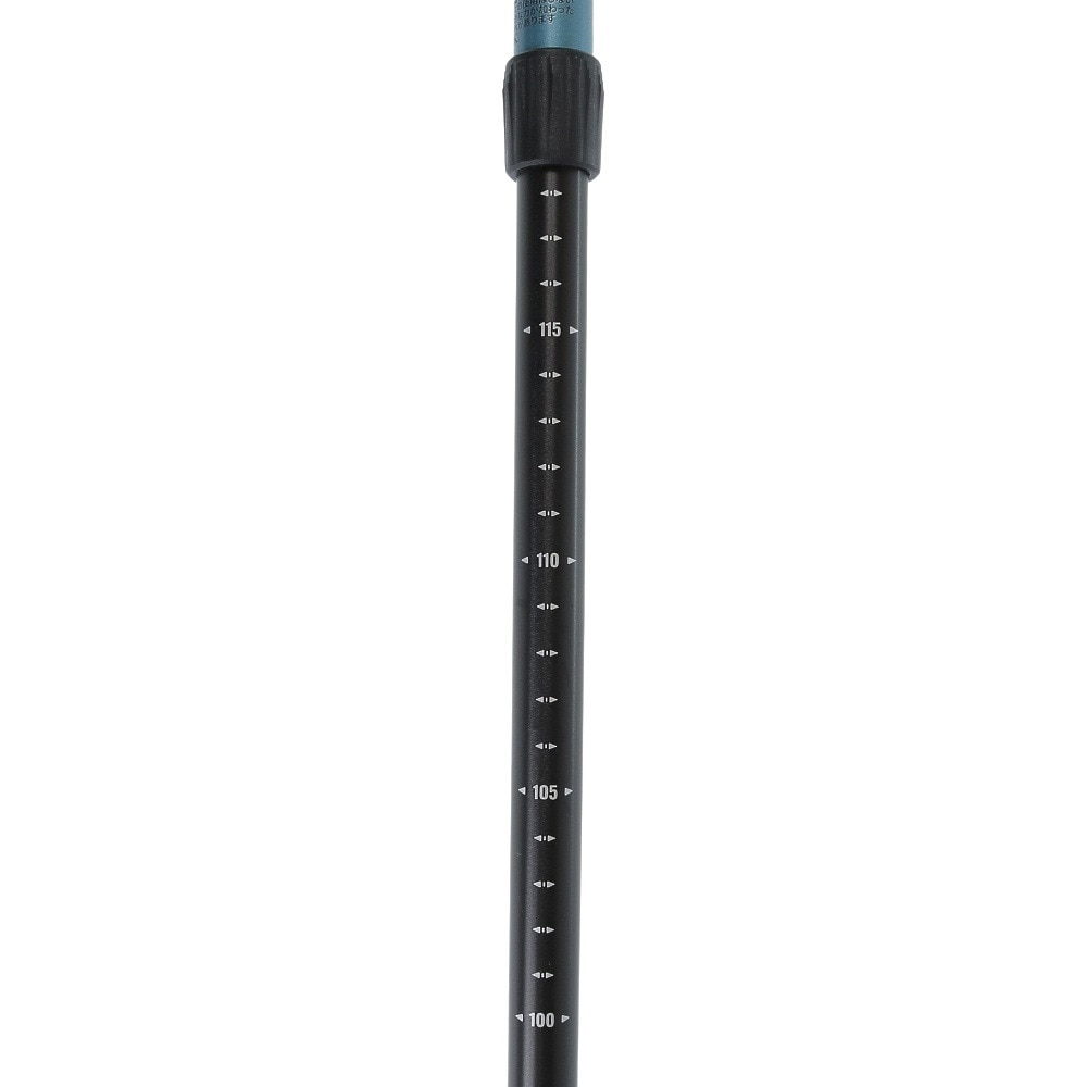 キザキ（KIZAKI）（メンズ）トレッキングポール 登山 トレッキング T3段ステッキ120 KTBC-X120T BLK ストック