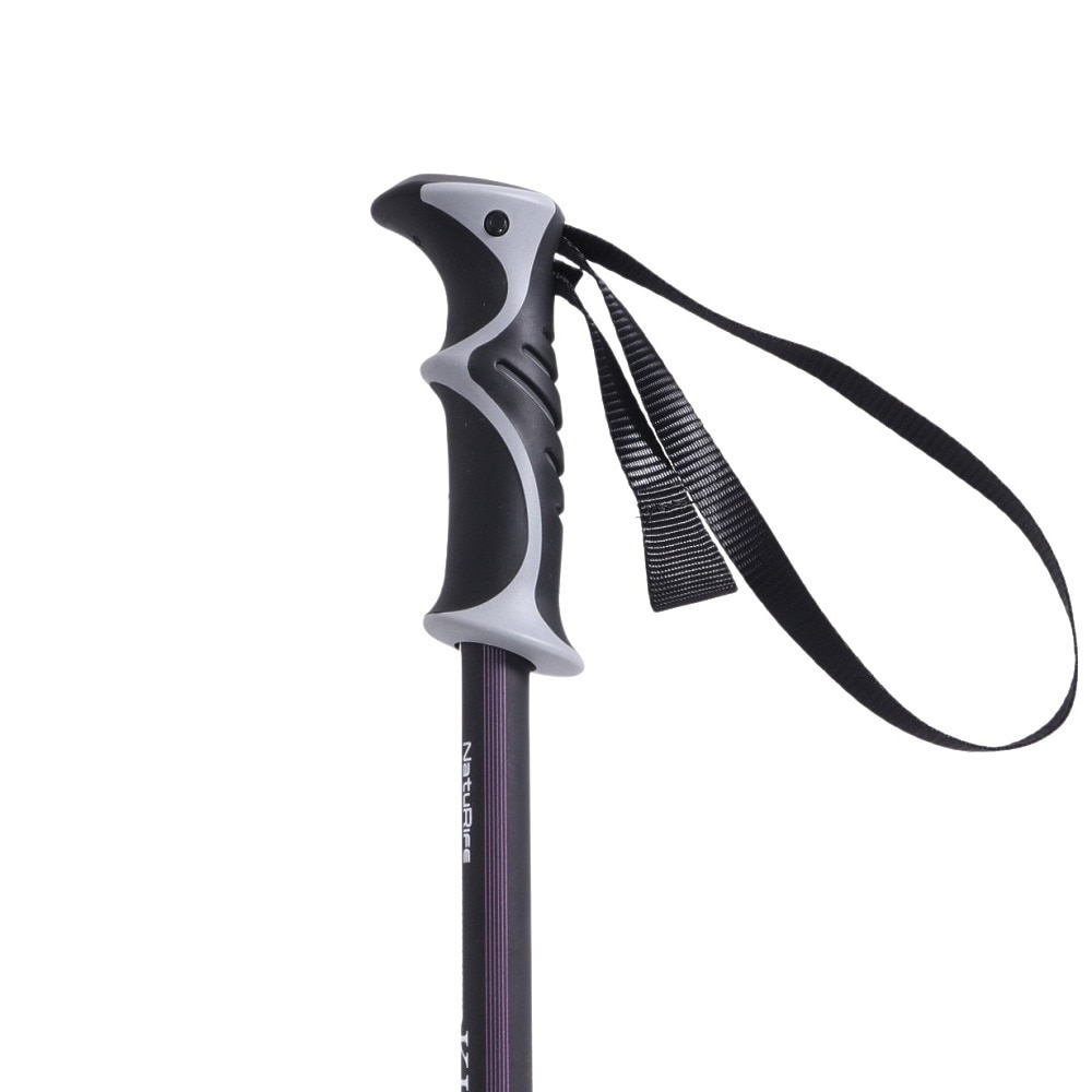 キザキ（KIZAKI）（メンズ）トレッキングポール 3段ステッキ 130 KTBC-X130I BLK ストック 登山