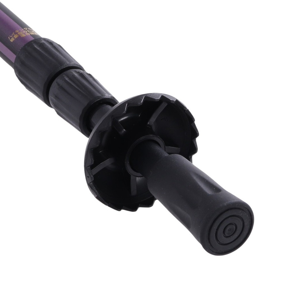 キザキ（KIZAKI）（メンズ）トレッキングポール 3段ステッキ 130 KTBC-X130I BLK ストック 登山