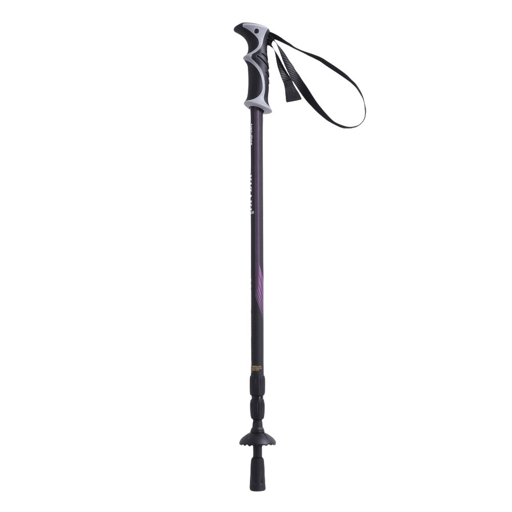 キザキ（KIZAKI）（メンズ）トレッキングポール 3段ステッキ 130 KTBC-X130I BLK ストック 登山