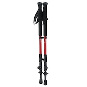 シナノ（SINANO）（メンズ）トレッキングポール ロングトレイル115 MGT レッド 90～115cm 2本組