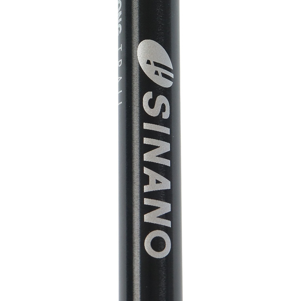 シナノ（SINANO）（メンズ、レディース）トレッキングポール ロングトレイル 125 BK ブラック 100～125cm  2本組