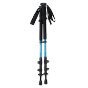 シナノ（SINANO）（メンズ）トレッキングポール ロングトレイル 125 BLE ブルー 100～125cm 2本組