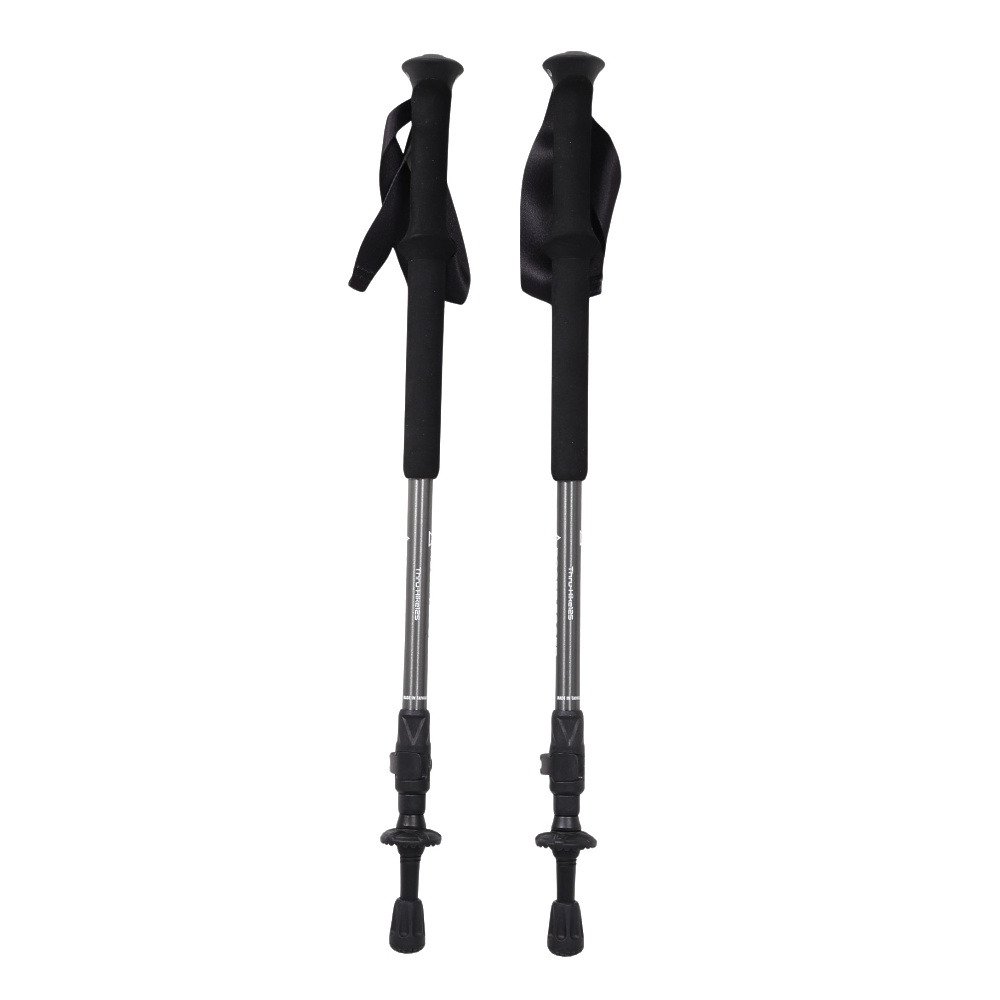 ロジャーエーガー（ROGEREGGER）（メンズ）トレッキングポール Thru-Hike125 ペア RE26SFU5700078 GRY