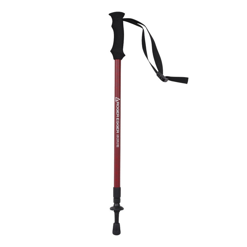 ロジャーエーガー（ROGEREGGER）（レディース）トレッキングポール Lite Trek II 120 RE26SCS5700085 RED