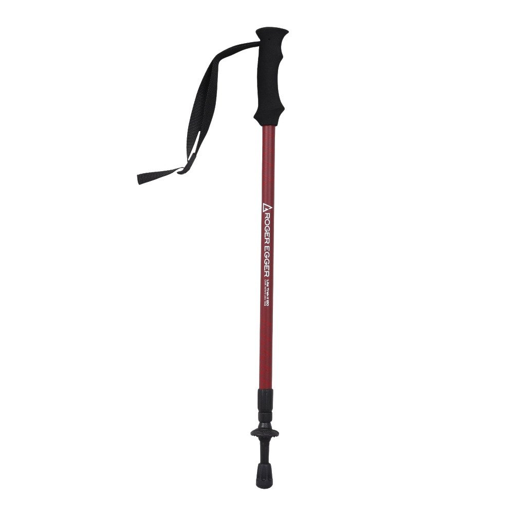 ロジャーエーガー（ROGEREGGER）（レディース）トレッキングポール Lite Trek II 120 RE26SCS5700085 RED