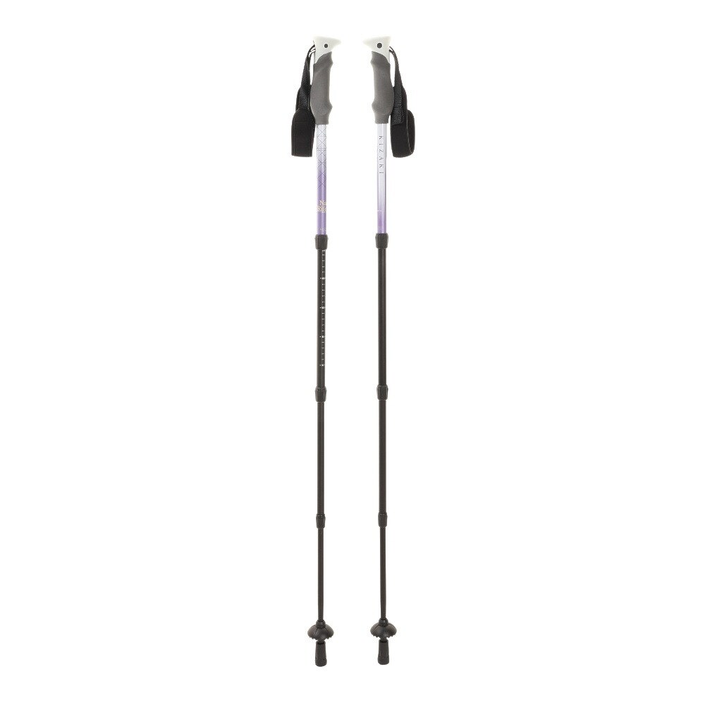 キザキ（KIZAKI）（レディース）ナチュライフW110 パープル KTBJ-X110W PUL トレッキングポール 登山 アウトドア ウォーキング