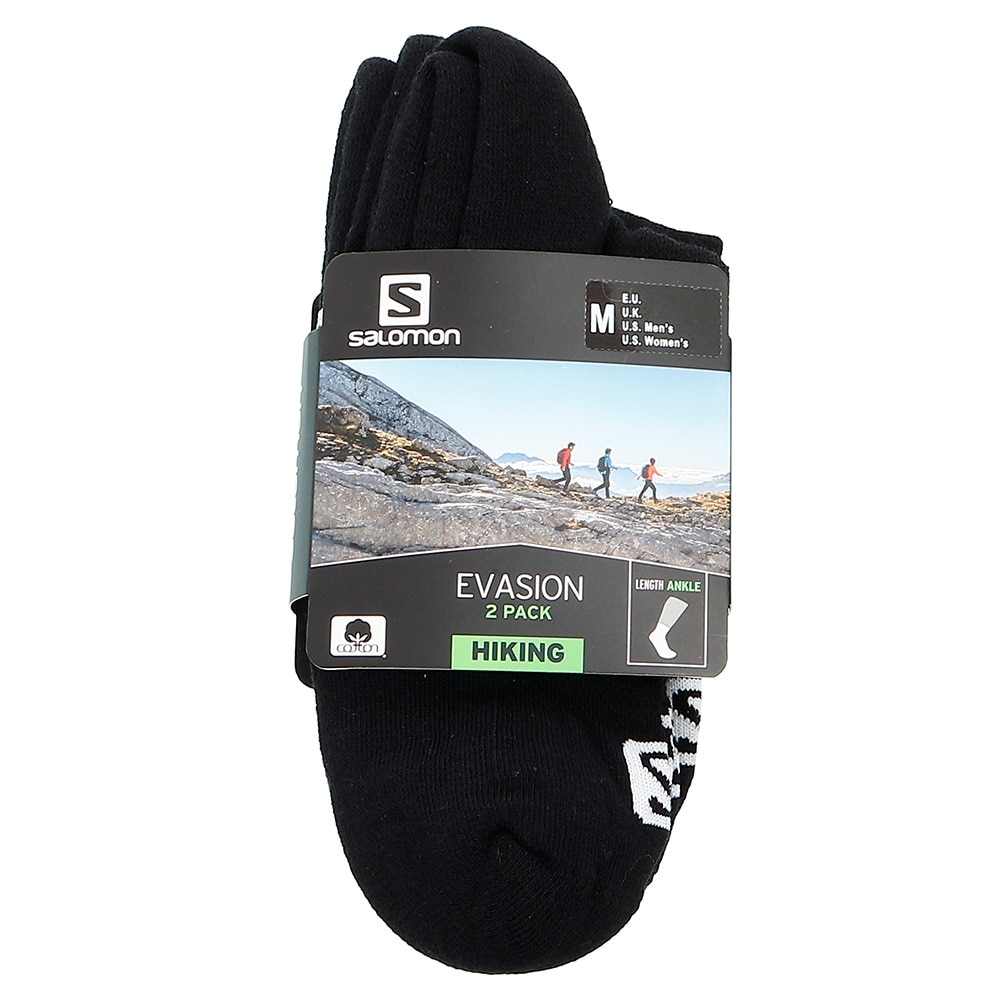 サロモン（SALOMON）（メンズ、レディース）EVASION 2足組ソックス LC1335000