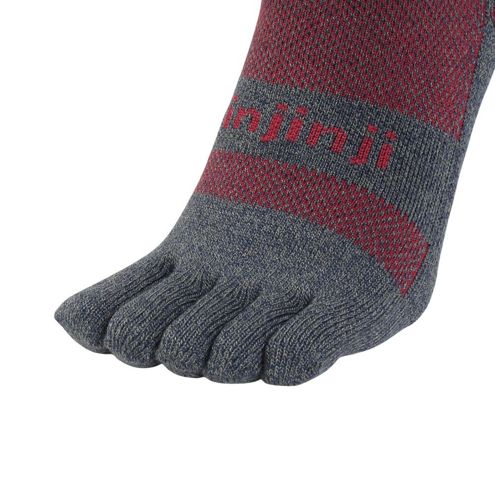 インジンジ（injinji）（メンズ）トレッキング ソックス 靴下 トレイルミッドウェイトクルー 213170-PEK