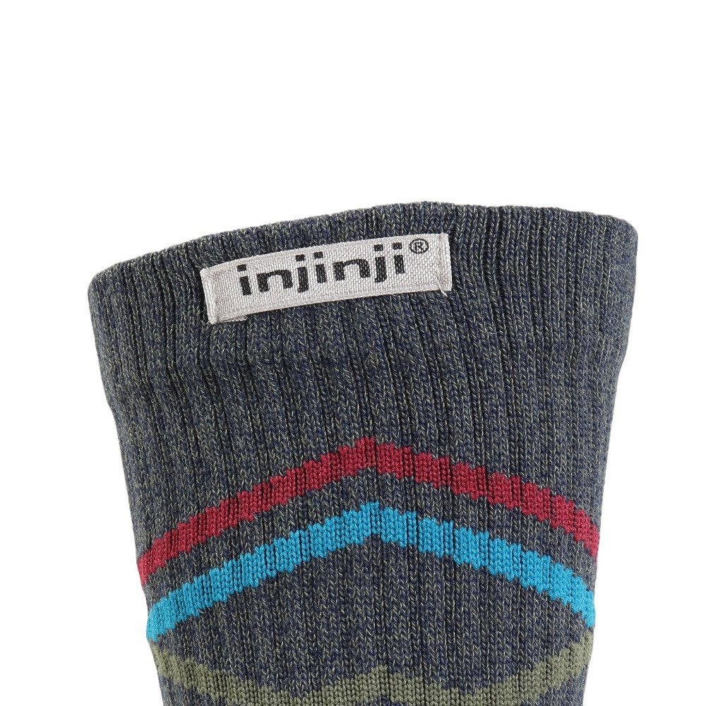 インジンジ（injinji）（メンズ）トレッキング ソックス 靴下 トレイルミッドウェイトクルー 213170-PEK