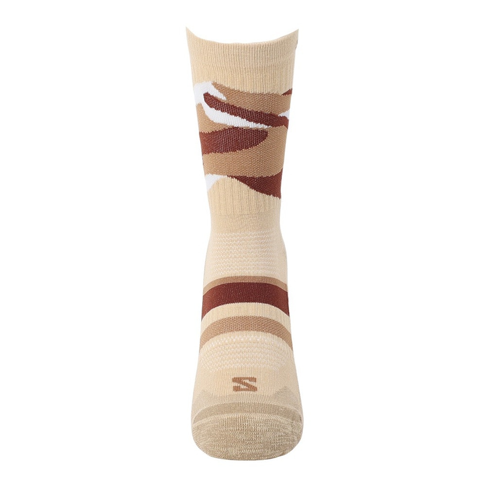 サロモン（SALOMON）（メンズ、レディース）トレッキング 靴下 2足組 OUT ALPS クルーソックス LC2261500
