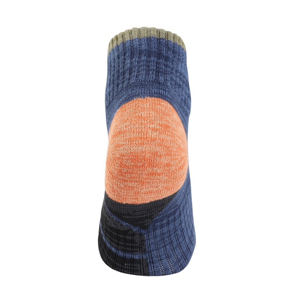 福助（メンズ）トレッキング ソックス 靴下 刺繍切り替えショート丈 2足組 18010